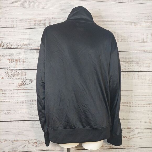 Men's Full Zipper Black Sweater - Picture 6 of 9